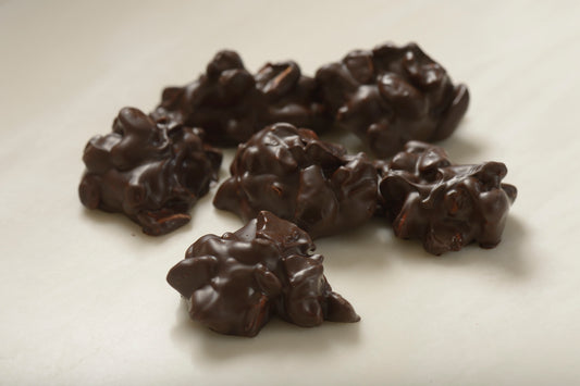 Sugar-Free Dark Chocolate Cashew Clusters - guilt-free indulgence in every bite!