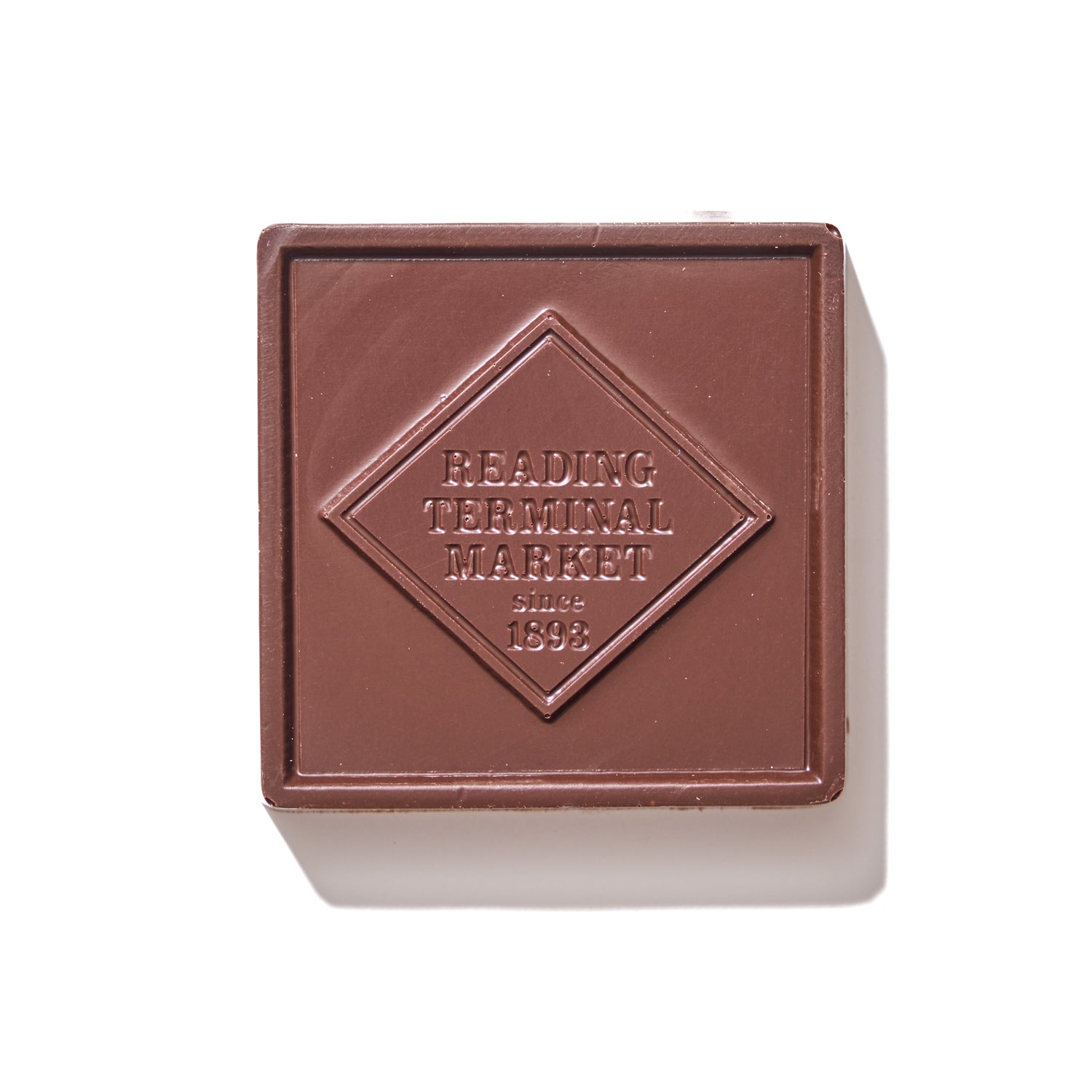 Dark Chocolate Custom made Mold  of Reading Terminal Market logo