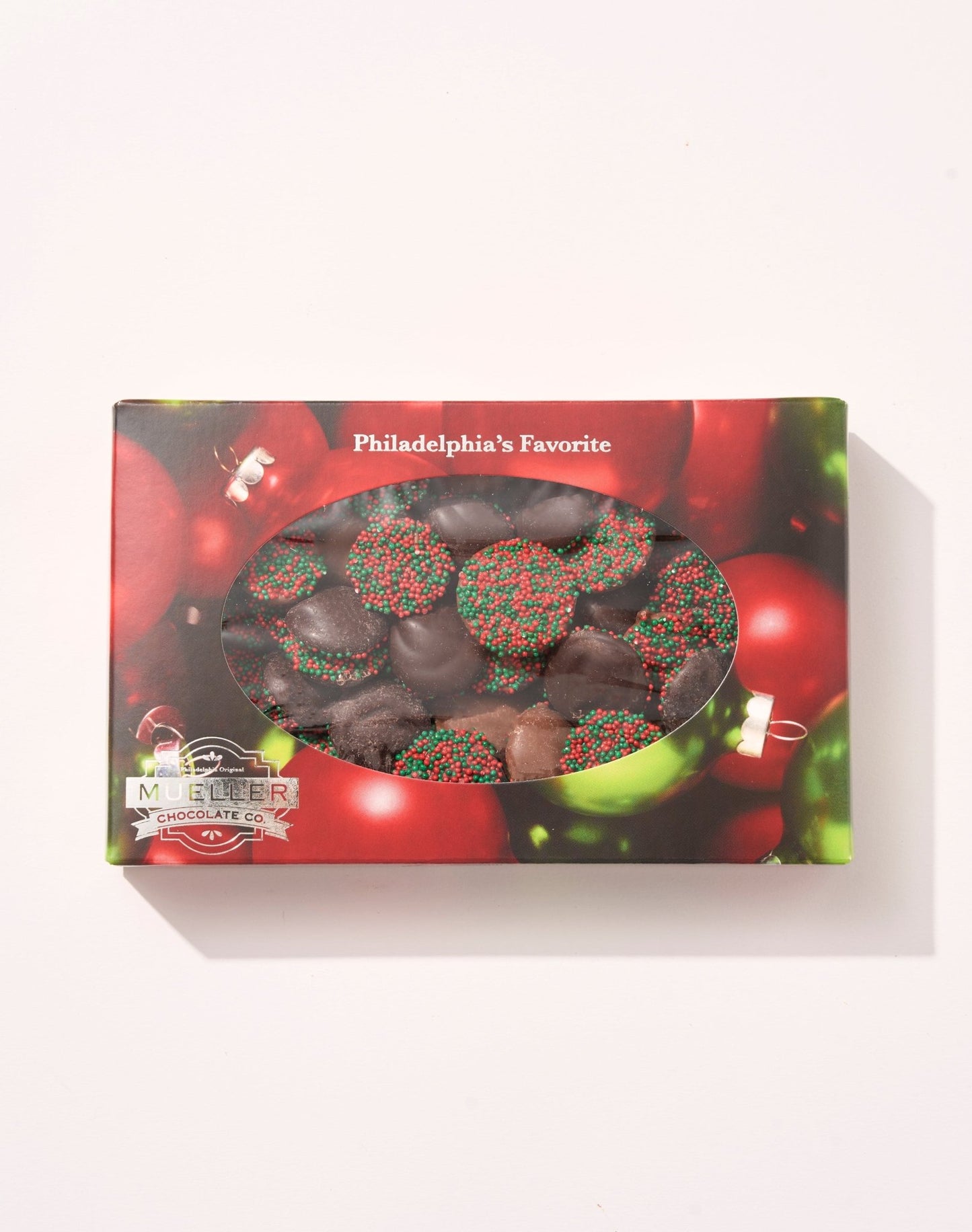 Assorted Chocolate Holiday Nonpareils Gift box - Handmade Gift Box | Mueller Chocolate Co.