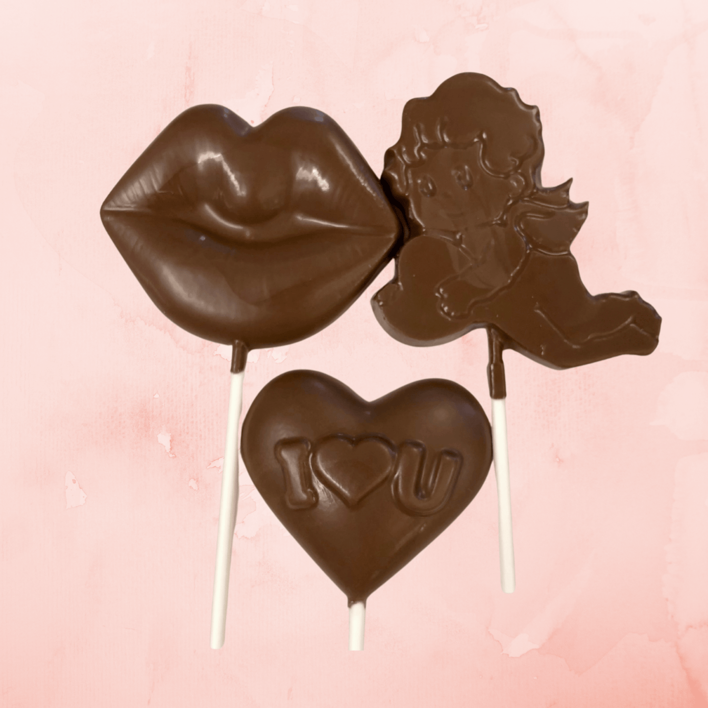 Assorted Valentine Pops - Handmade Chocolate | Mueller Chocolate Co.