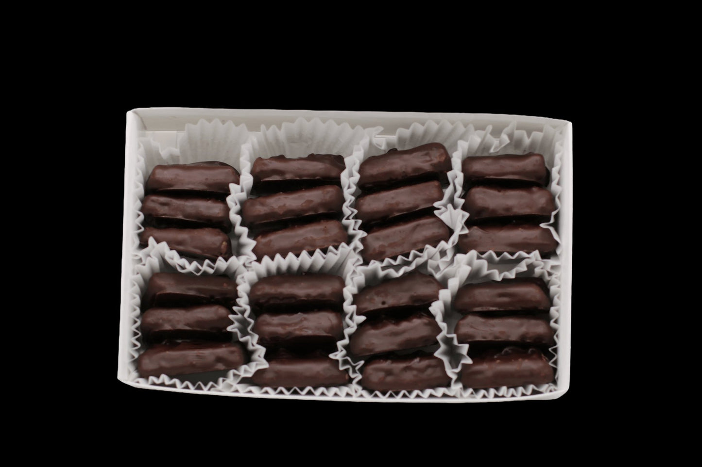 Dark Chocolate Covered English Toffee 24 Piece Box - Handmade Gift Box | Mueller Chocolate Co.