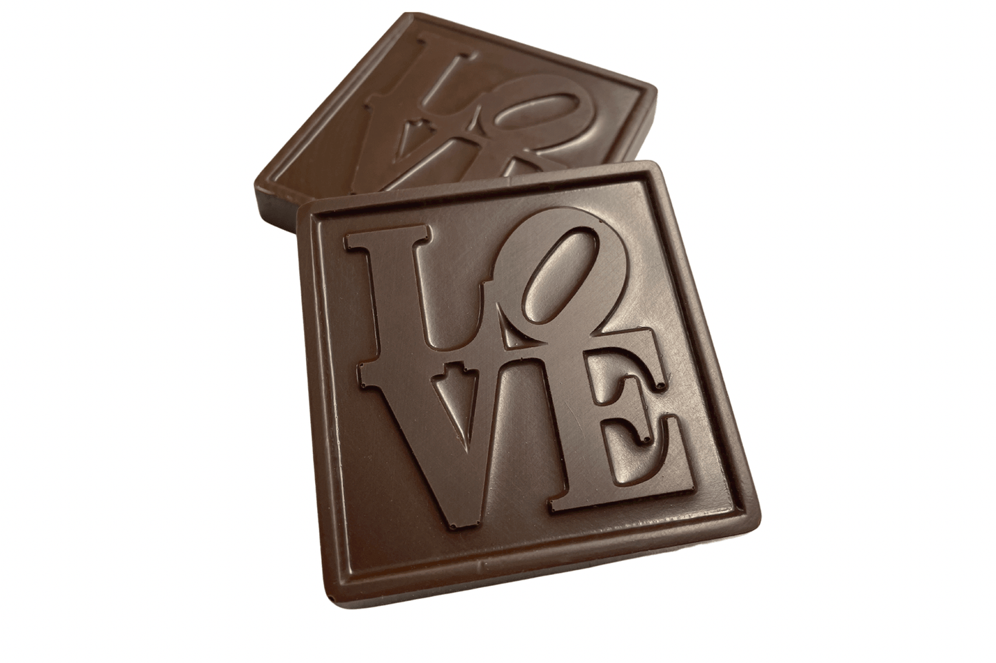 Dark Chocolate Philadelphia Love Statue - Handmade Chocolate | Mueller Chocolate Co.