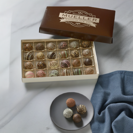 Assorted Chocolate Truffles Gift Box (24pcs)
