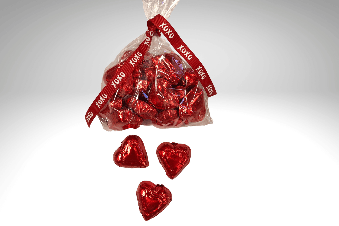 Milk Chocolate Foiled Hearts - Handmade Gift Box | Mueller Chocolate Co.