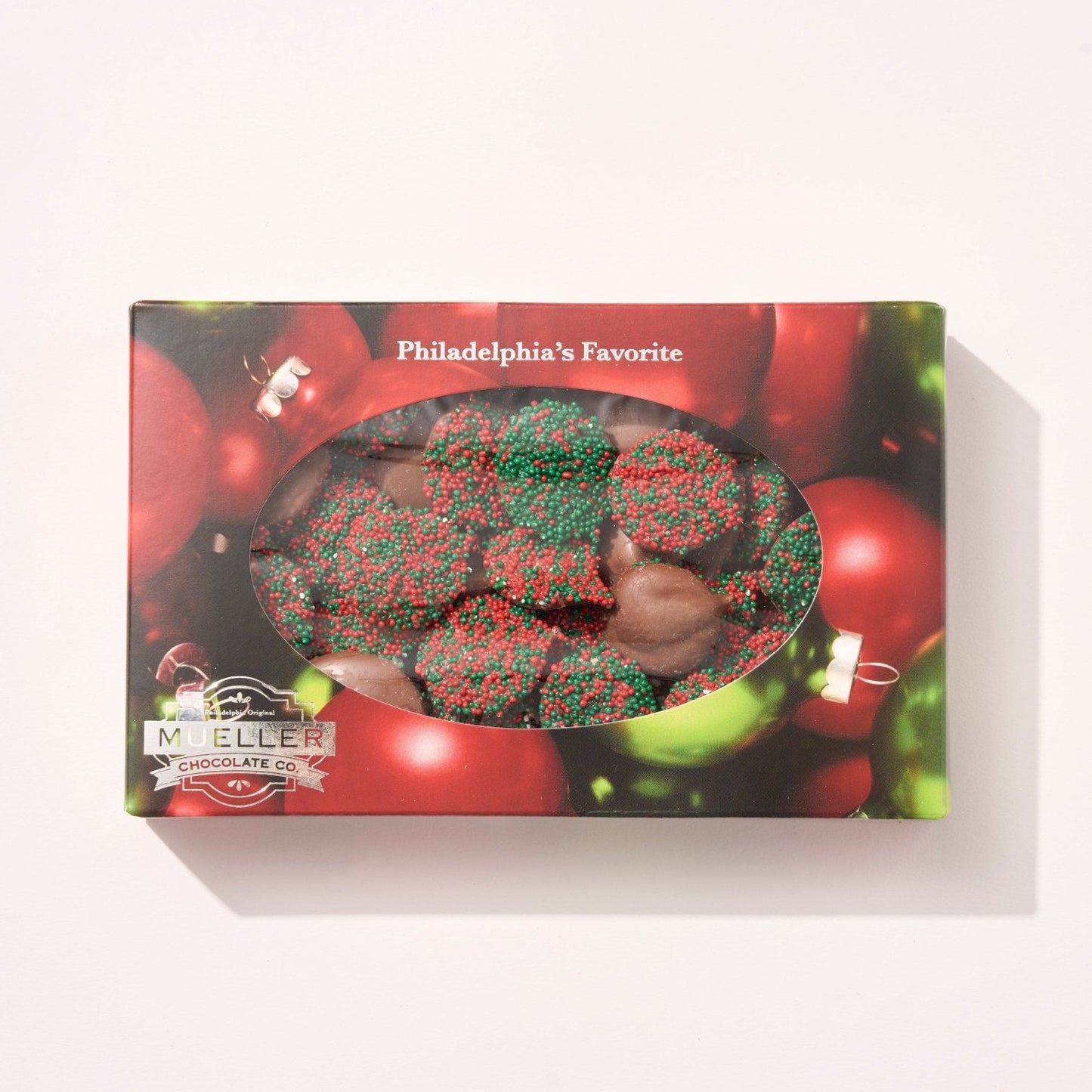 Milk Chocolate Holiday Nonpareils Gift box - Handmade Gift Box | Mueller Chocolate Co.