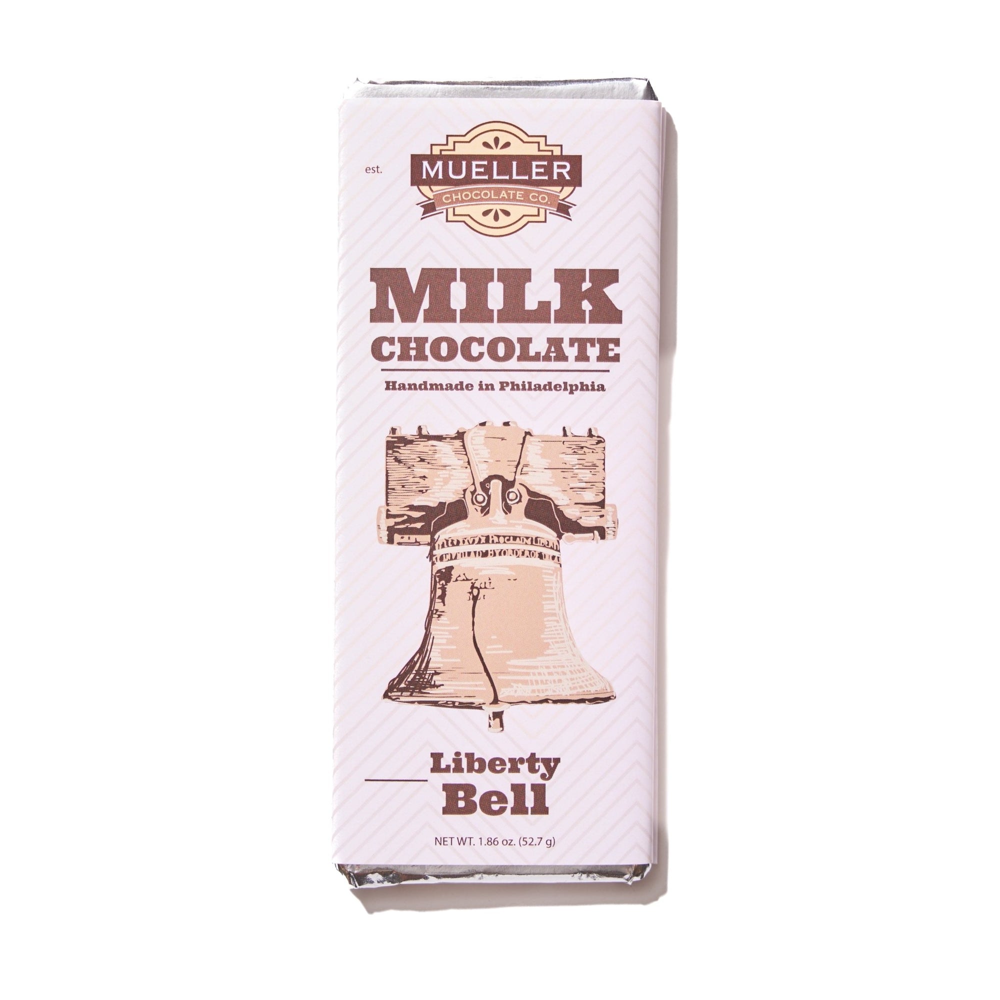 Milk Chocolate Liberty Bell Bar - Handmade | Mueller Chocolate Co.