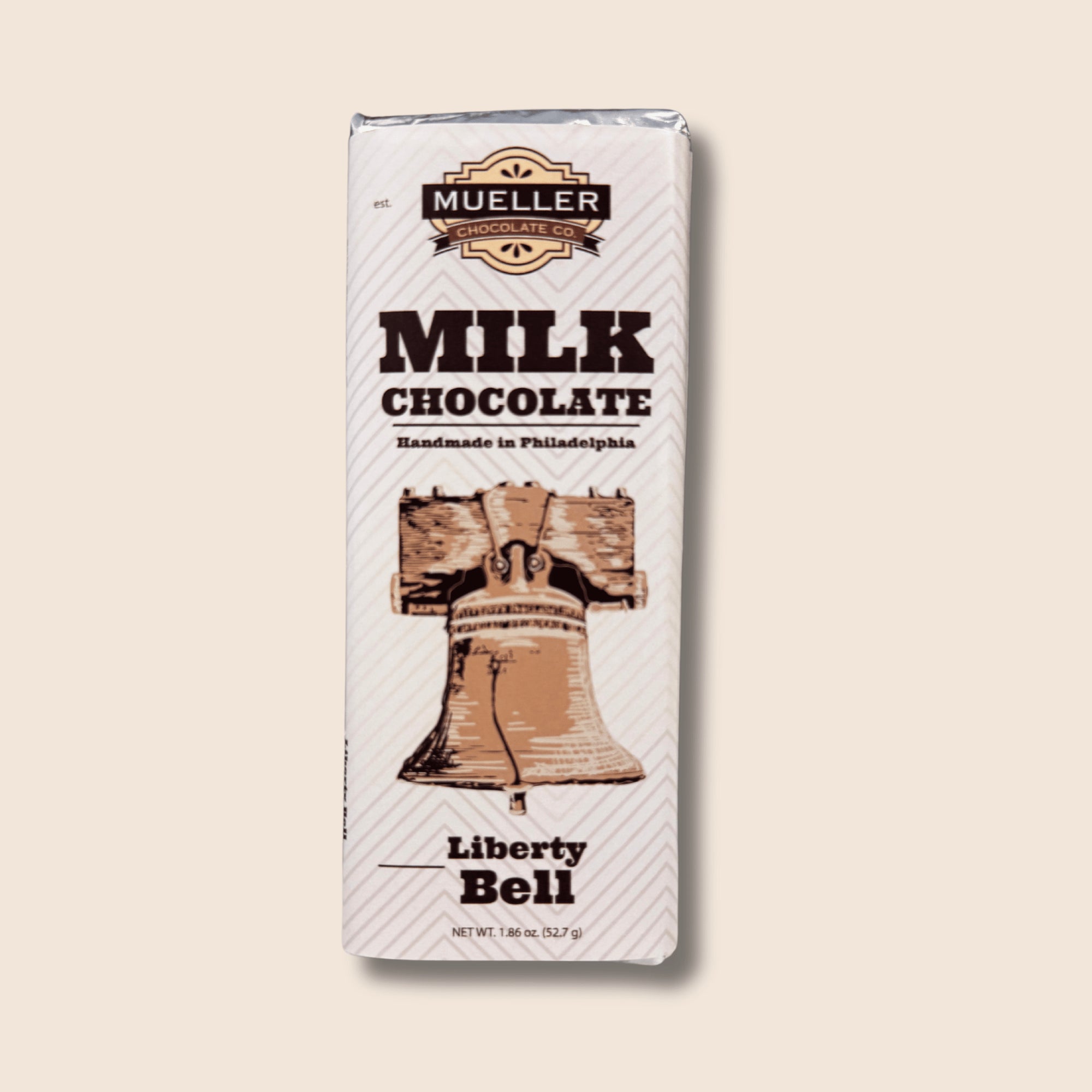 Milk Chocolate Liberty Bell Bar - Handmade | Mueller Chocolate Co.