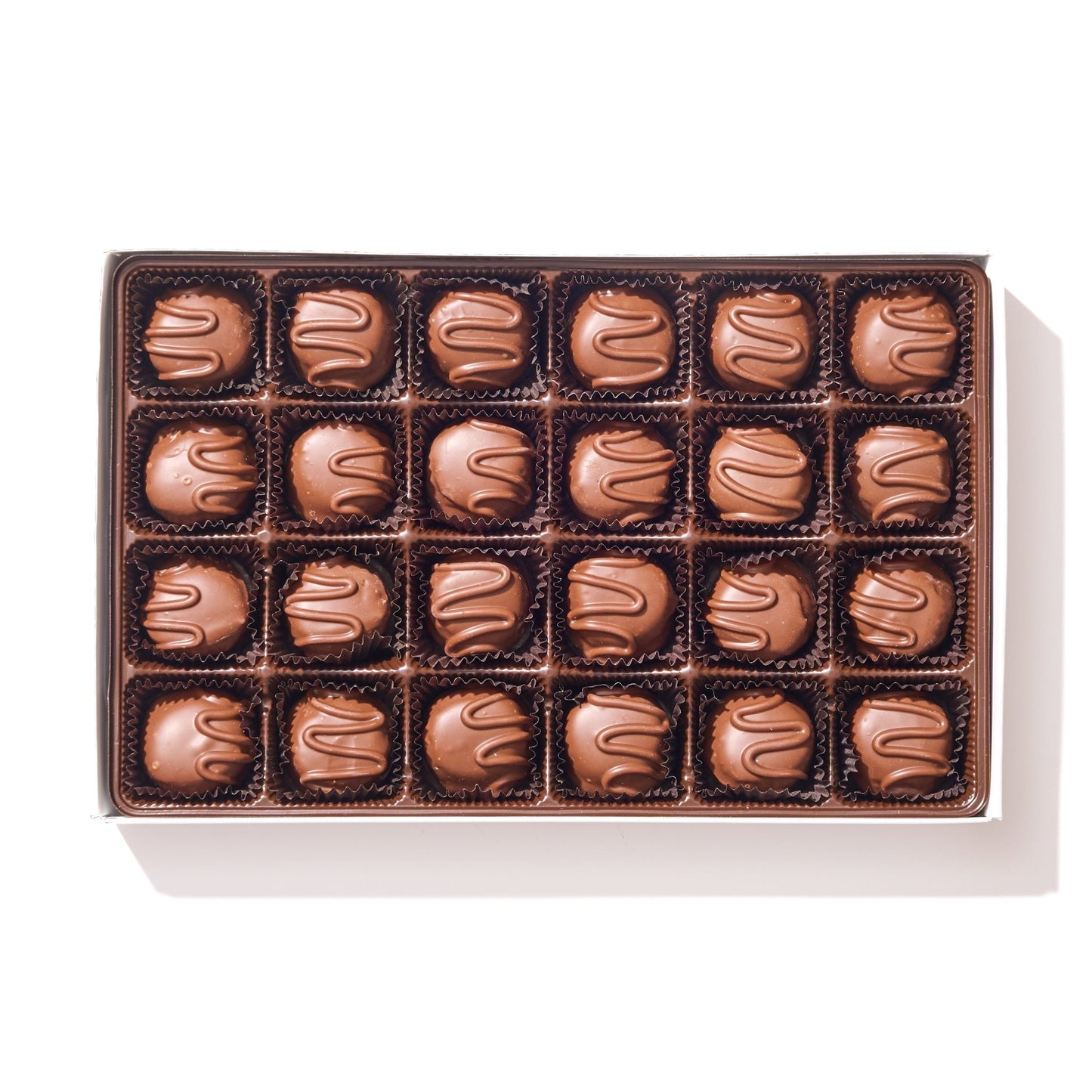 Milk Chocolate Maple Creams Gift Box – 24 Piece - Handmade | Mueller Chocolate Co.