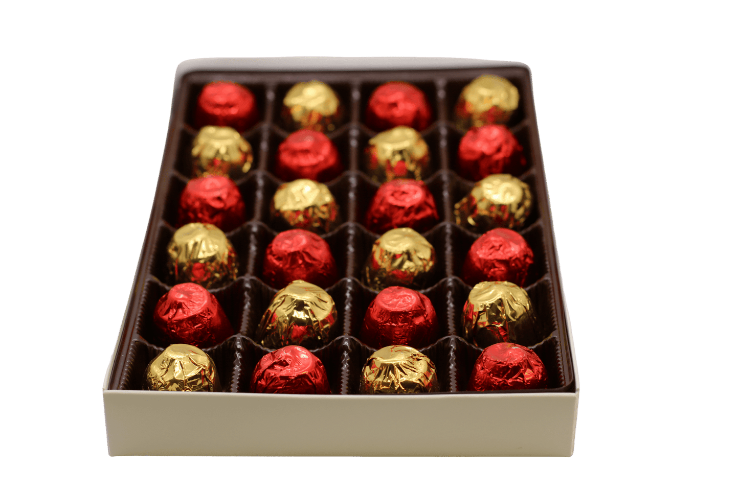 Mixed Milk & Dark Chocolate Cordial Cherries – 24 Piece - Handmade Gift Box | Mueller Chocolate Co.