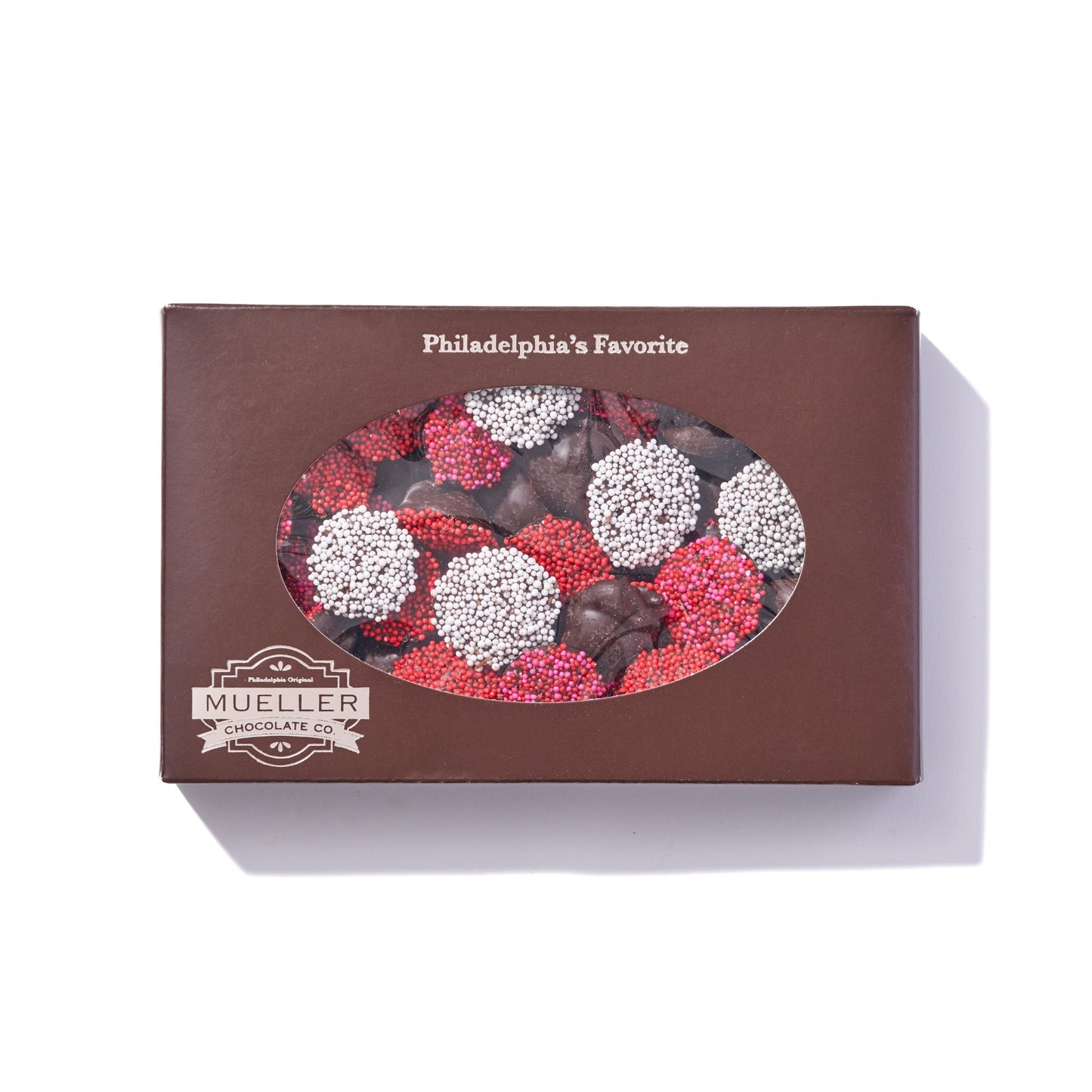 Nonpariels Dark Chocolate Valentine Gift Box - Handmade Gift Box | Mueller Chocolate Co.