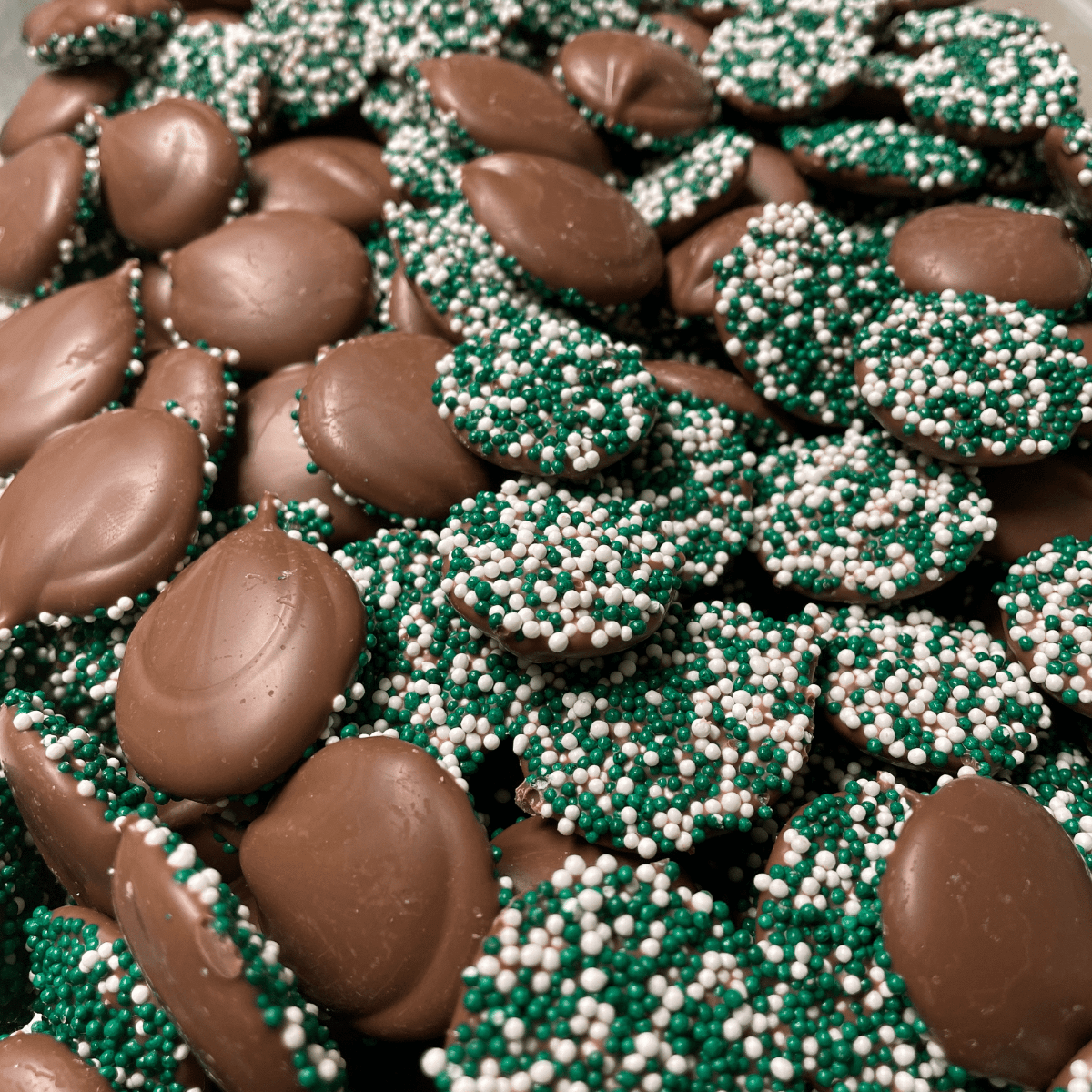 Philadelphia Eagles Nonpareils - Handmade Chocolate Box | Mueller Chocolate Co.