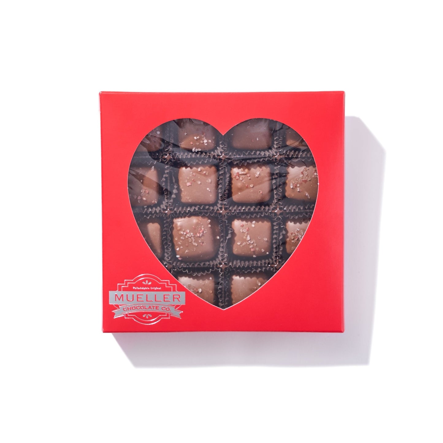 Sea Salt Caramels Gift Box – Milk Chocolate - Handmade Gift Box | Mueller Chocolate Co.