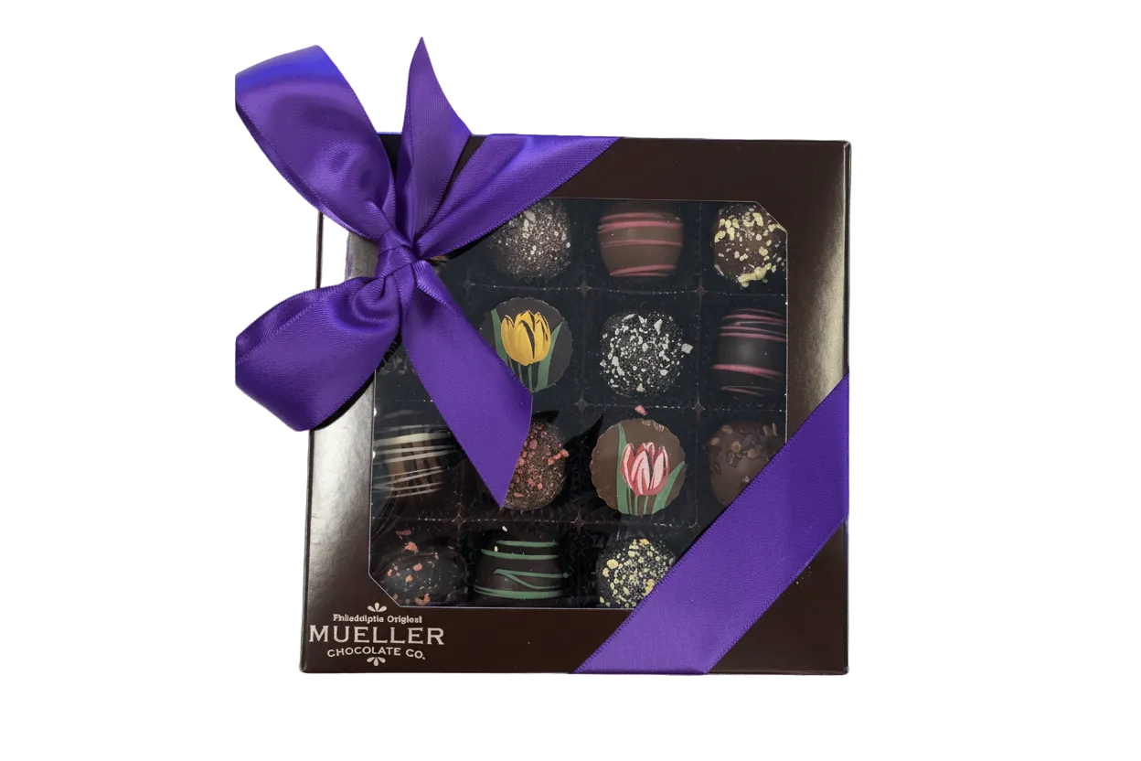 Spring Chocolate Truffle Assortment - Handmade Gift Box | Mueller Chocolate Co.