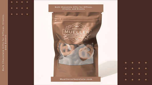 Bulk Chocolate Gifts for Offices, Clients, and Events - Mueller Chocolate Co