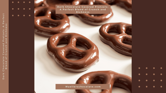 Dark Chocolate Covered Pretzels: A Perfect Blend of Crunch and Richness - Mueller Chocolate Co