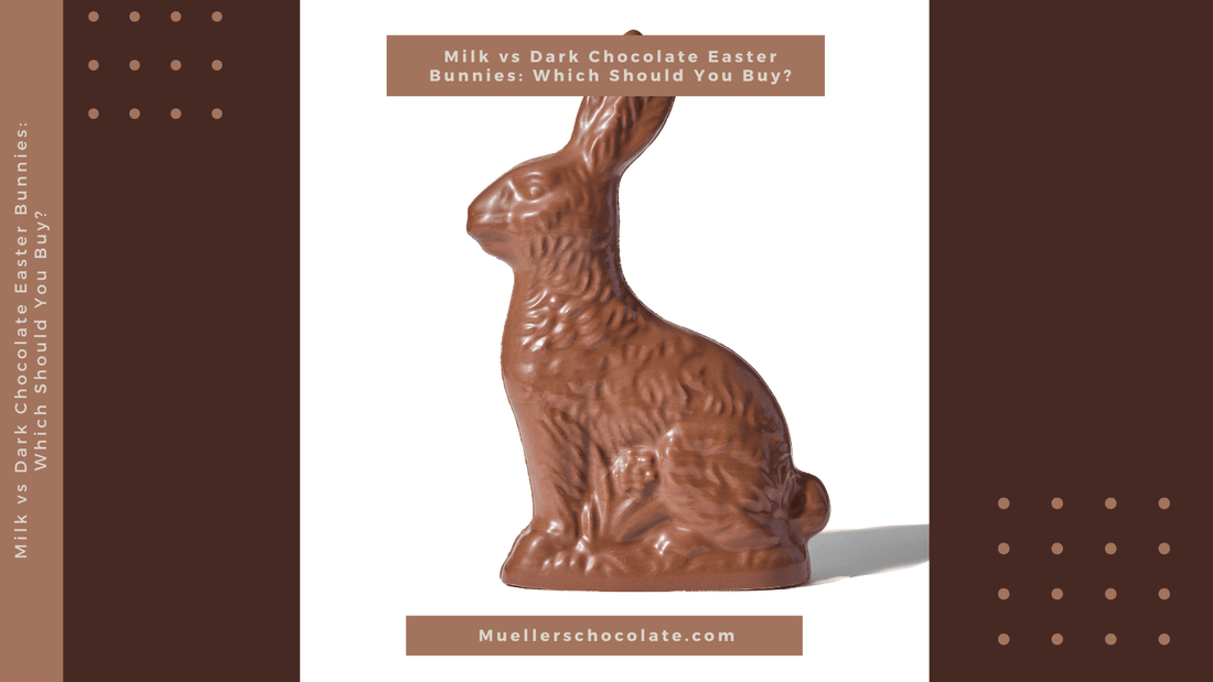 Milk vs Dark Chocolate Easter Bunnies: Which Should You Buy? - Mueller Chocolate Co