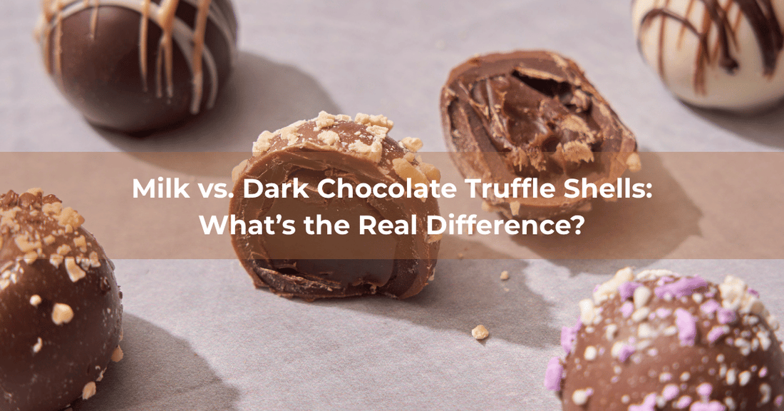 Milk vs. Dark Chocolate Truffle Shells: What’s the Real Difference? - Mueller Chocolate Co