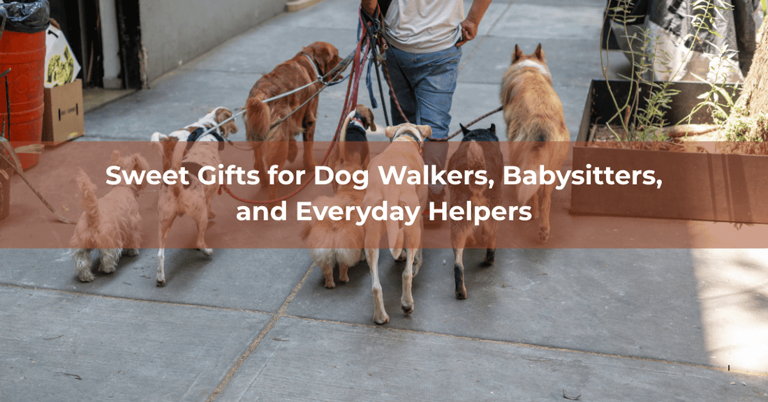 Sweet Gifts for Dog Walkers, Babysitters, and Everyday Helpers - Mueller Chocolate Co