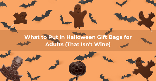 What to Put in Halloween Gift Bags for Adults (That Isn't Wine) - Mueller Chocolate Co