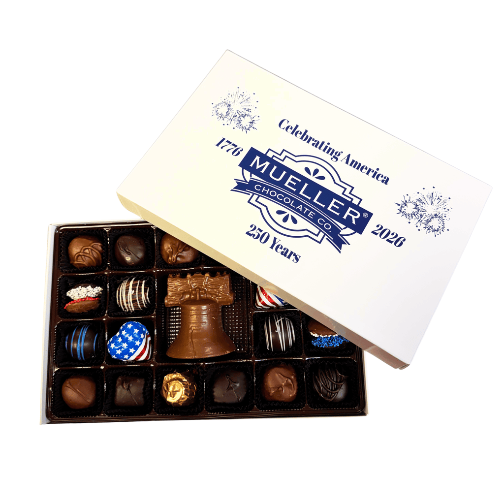 250th Anniversary Chocolate Gift Box – Liberty Bell Assortment