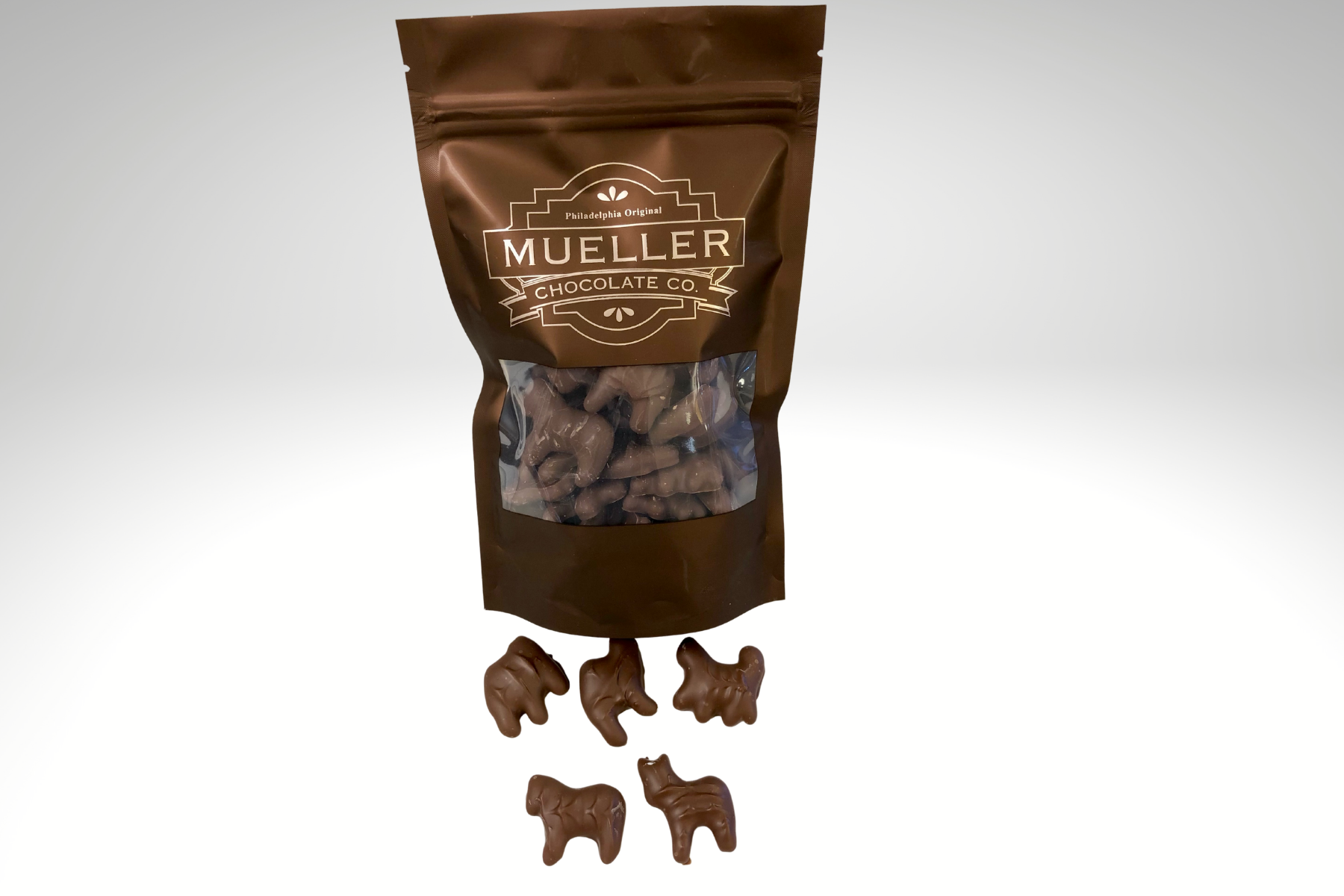 Milk Chocolate Animal Crackers - | Mueller Chocolate Co