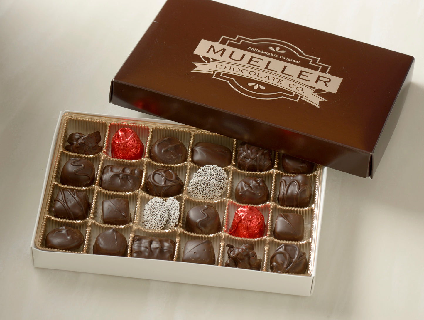 Assorted Chocolates Dark Chocolate | Mueller Chocolate co.