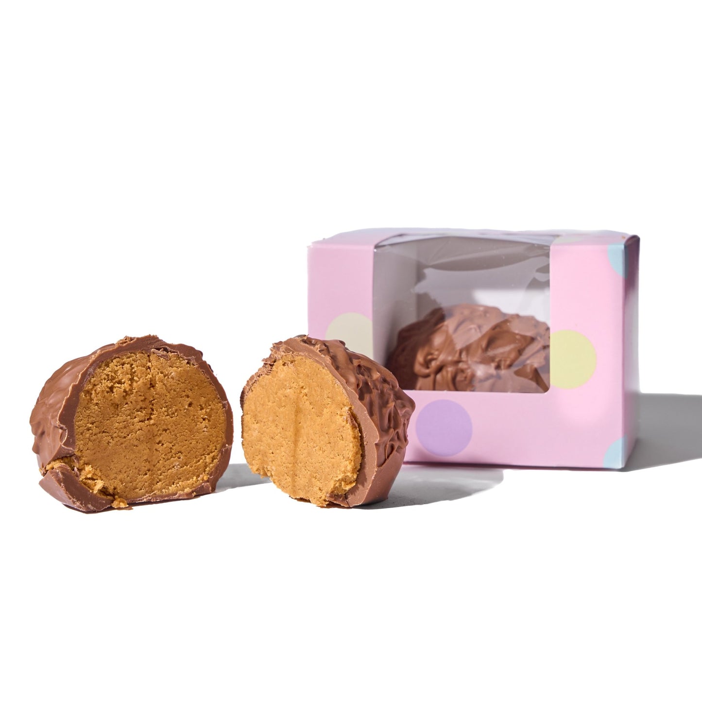 8 oz Milk Peanut Butter Easter Egg - Handmade | Mueller Chocolate Co.