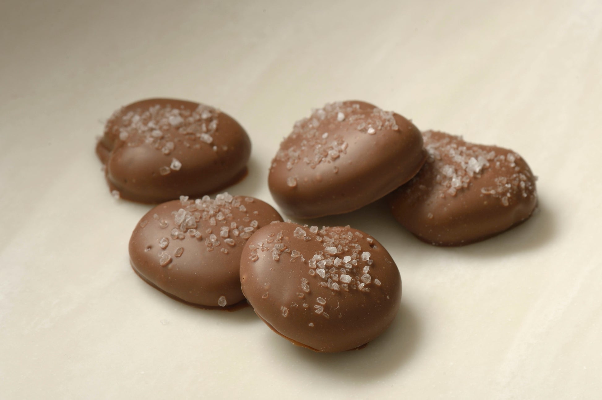 Sea Salt Caramel Milk Chocolate Mini Pretzels | Mueller Chocolate Co.