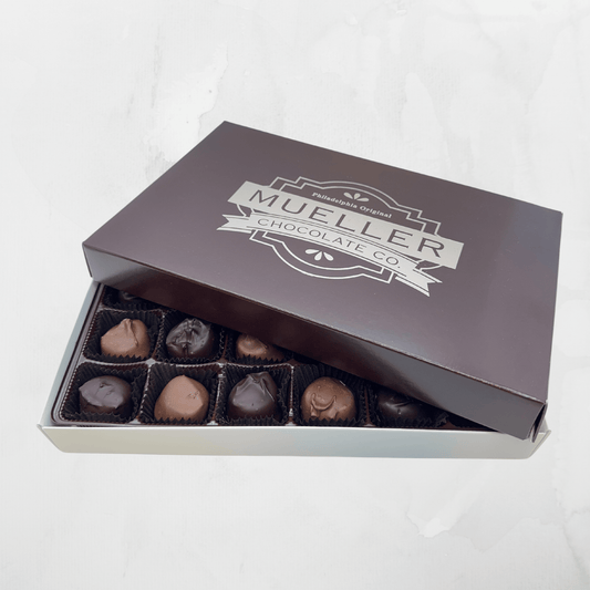 Assorted Chocolate Butter Creams 24 Pc - Handmade | Mueller Chocolate Co.