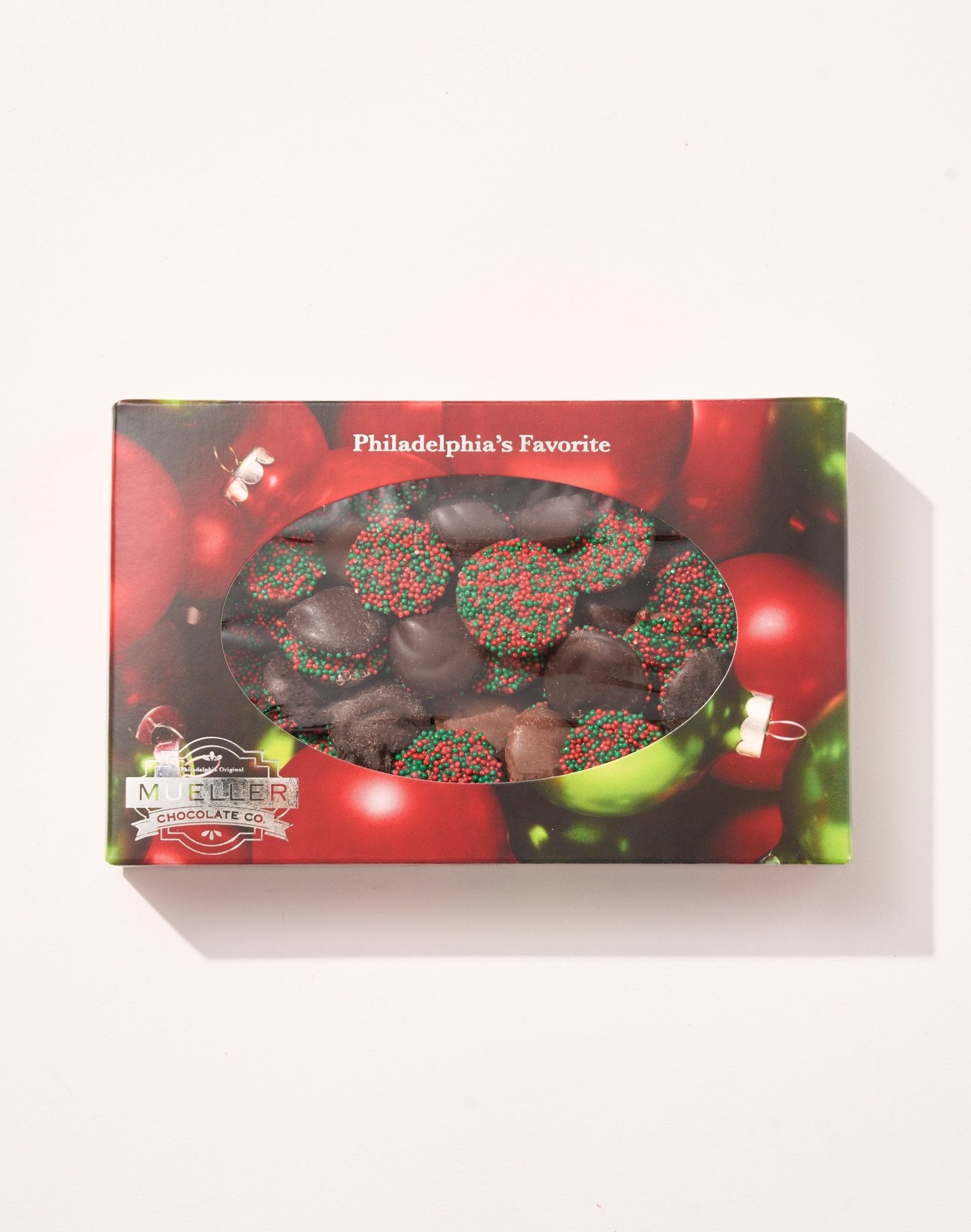 Assorted Chocolate Holiday Nonpareils Gift box - Handmade Gift Box | Mueller Chocolate Co.