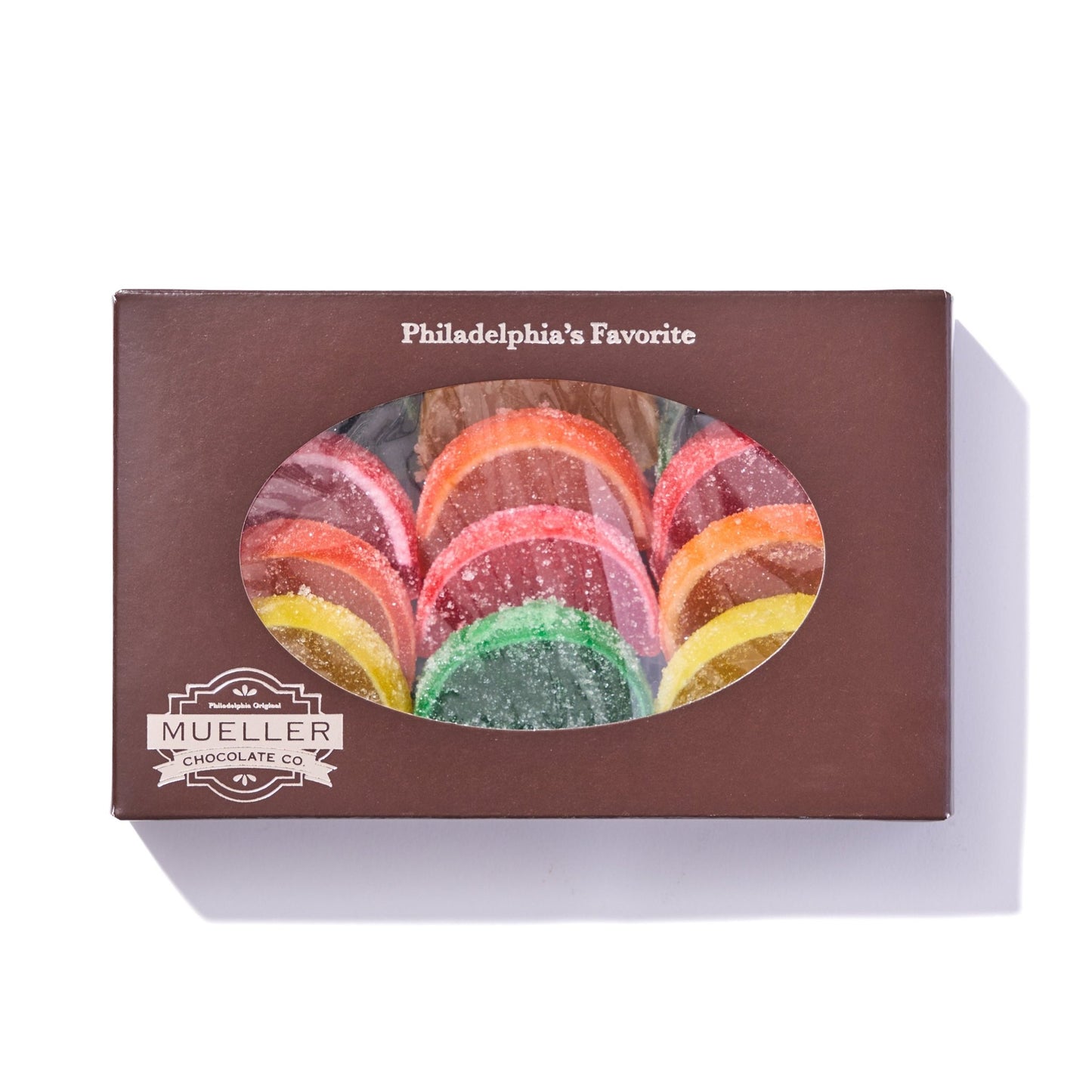 Assorted Fruit Slices Candy - Handmade Gift Box | Mueller Chocolate Co.