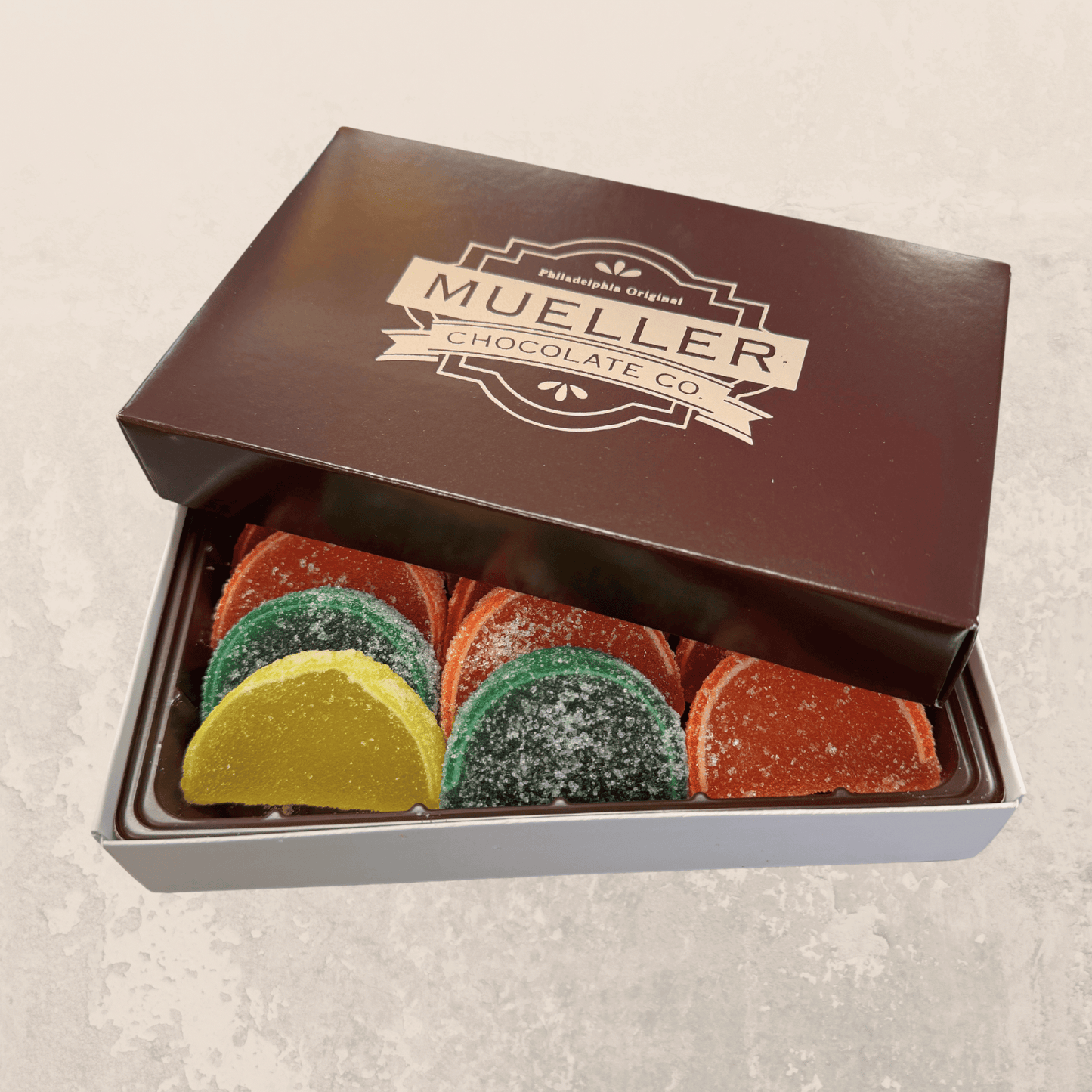 Assorted Fruit Slices Candy - Handmade | Mueller Chocolate Co.