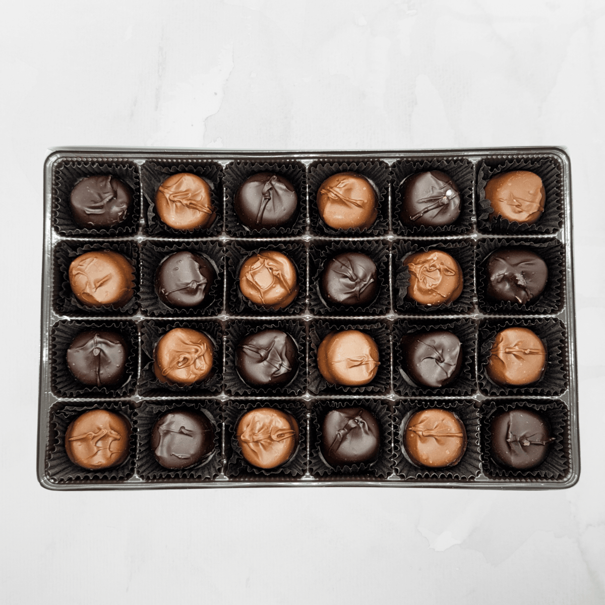 Assorted Vanilla Butter Cream Holiday Gift Box - Handmade Gift Box | Mueller Chocolate Co.