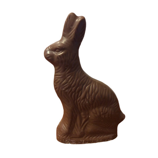 6 oz Solid Milk Chocolate Bunny - Premium quality milk chocolate crafted for your Easter delight.