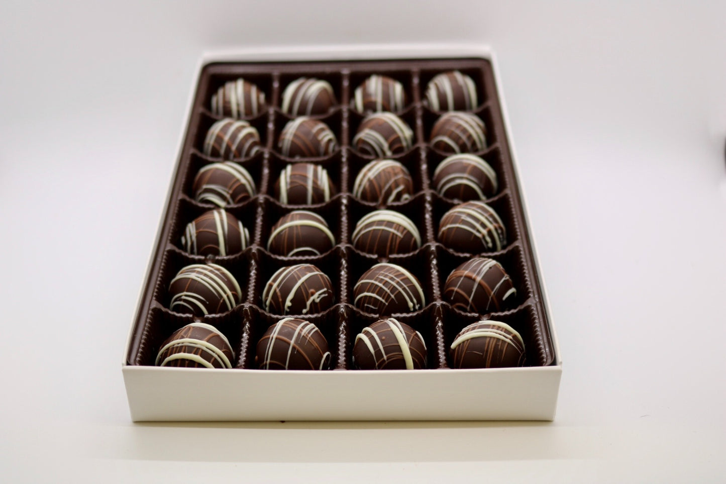 Dark Chocolate Caramel Truffles | Mueller Chocolate Co.
