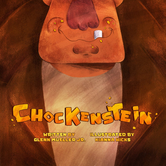 Illustration of the Chockenstein character from the children's book