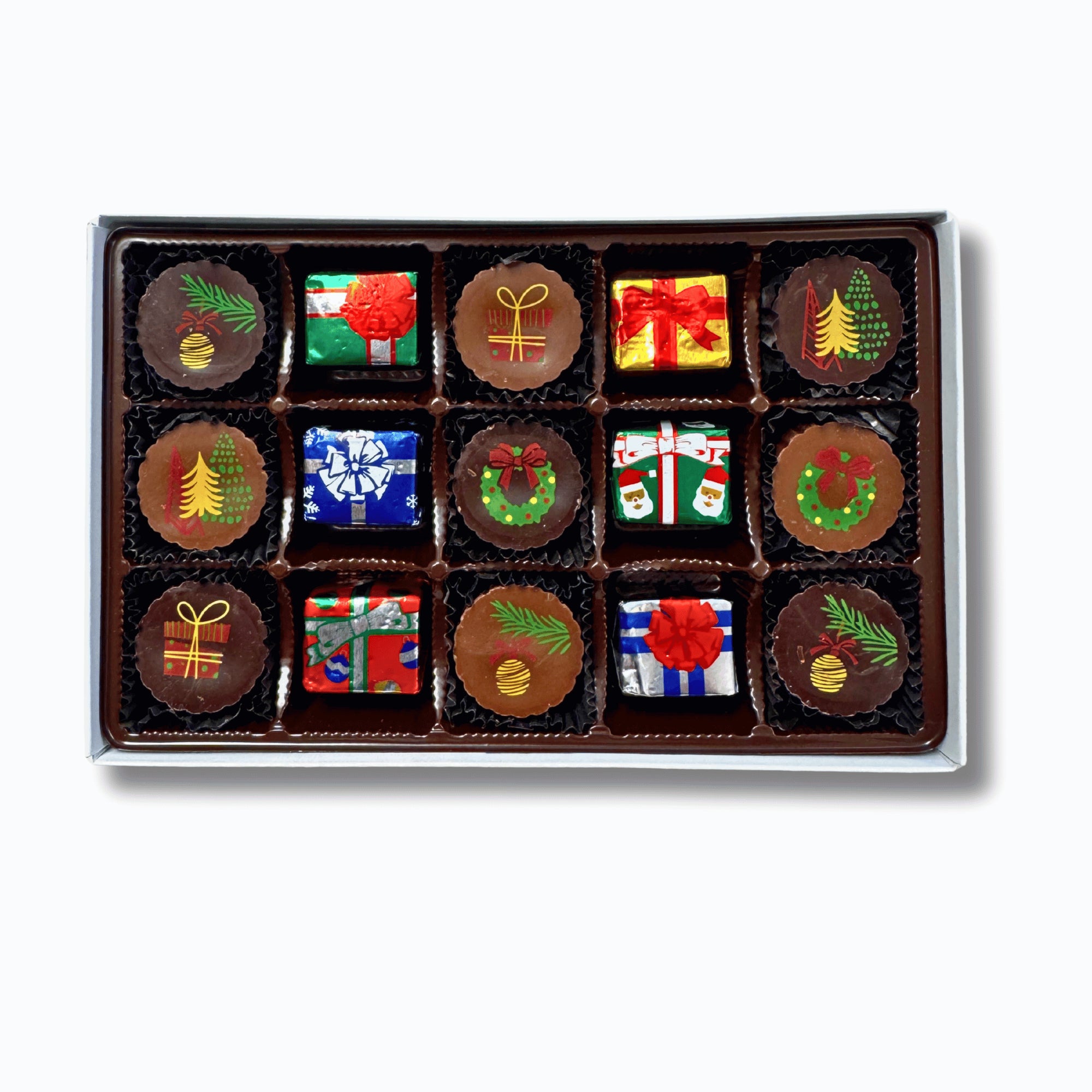 Christmas Chocolates Gift Box - Handmade Gift Box | Mueller Chocolate Co.