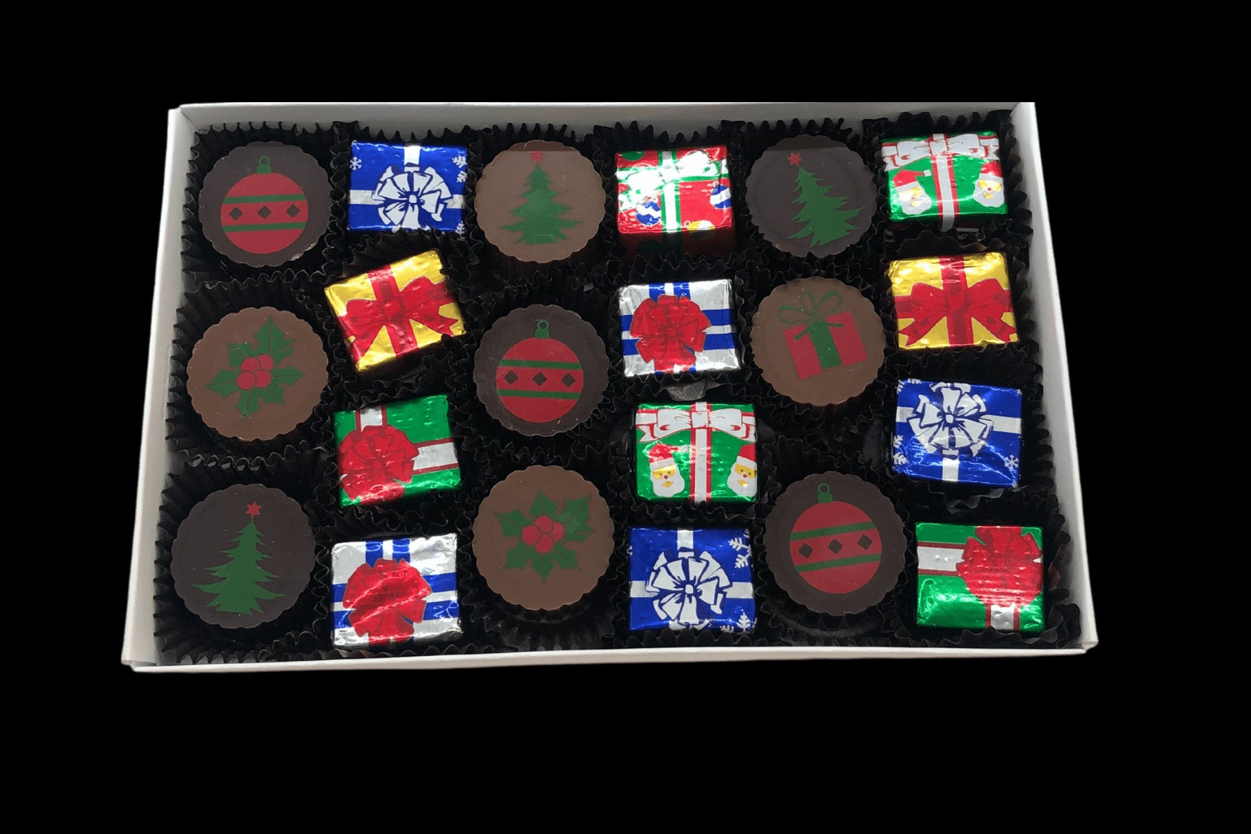 Christmas Chocolates Gift Box - Handmade Gift Box | Mueller Chocolate Co.