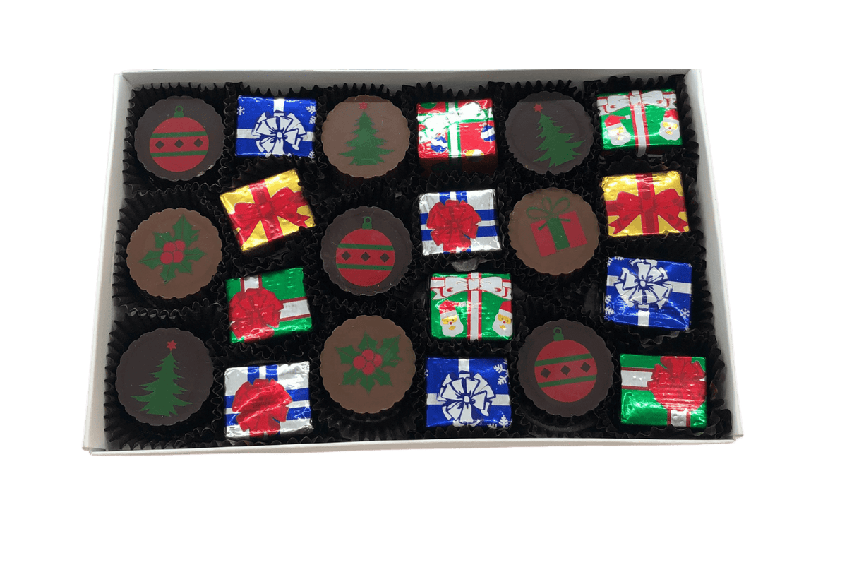 Christmas Chocolates Gift Box - Handmade Gift Box | Mueller Chocolate Co.