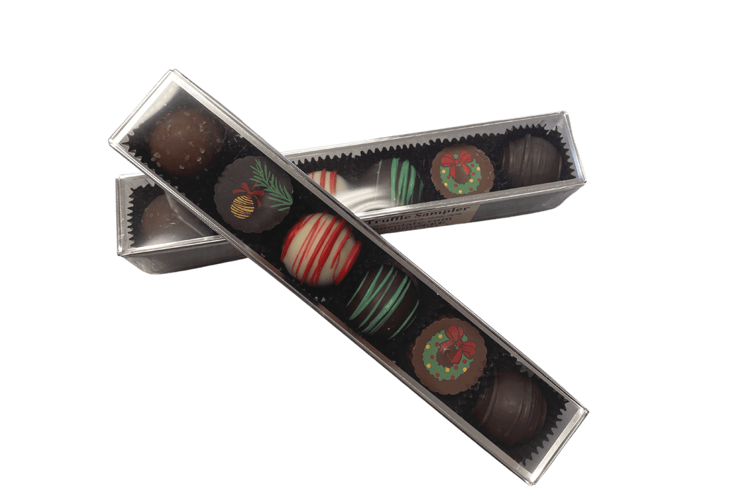 Christmas Truffle Sampler - Handmade Gift Box | Mueller Chocolate Co.