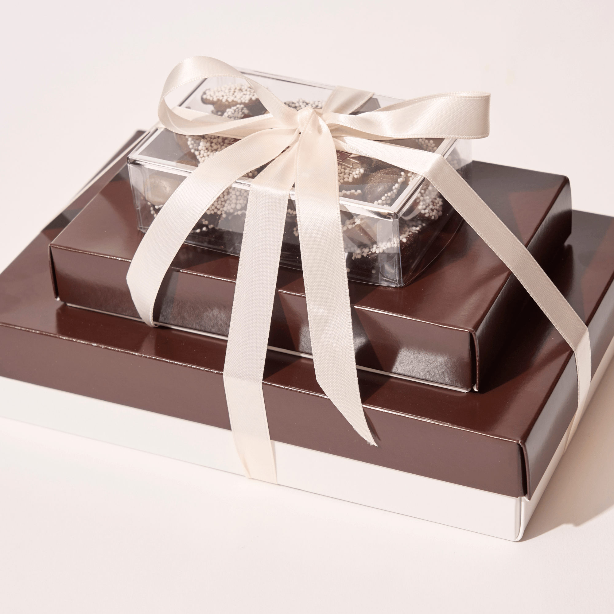 Classic Chocolate Gift Tower - Handmade Gift Box | Mueller Chocolate Co.