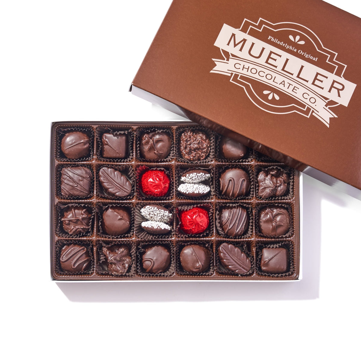 Dark Chocolate Assortment - Handmade Gift Box | Mueller Chocolate Co.
