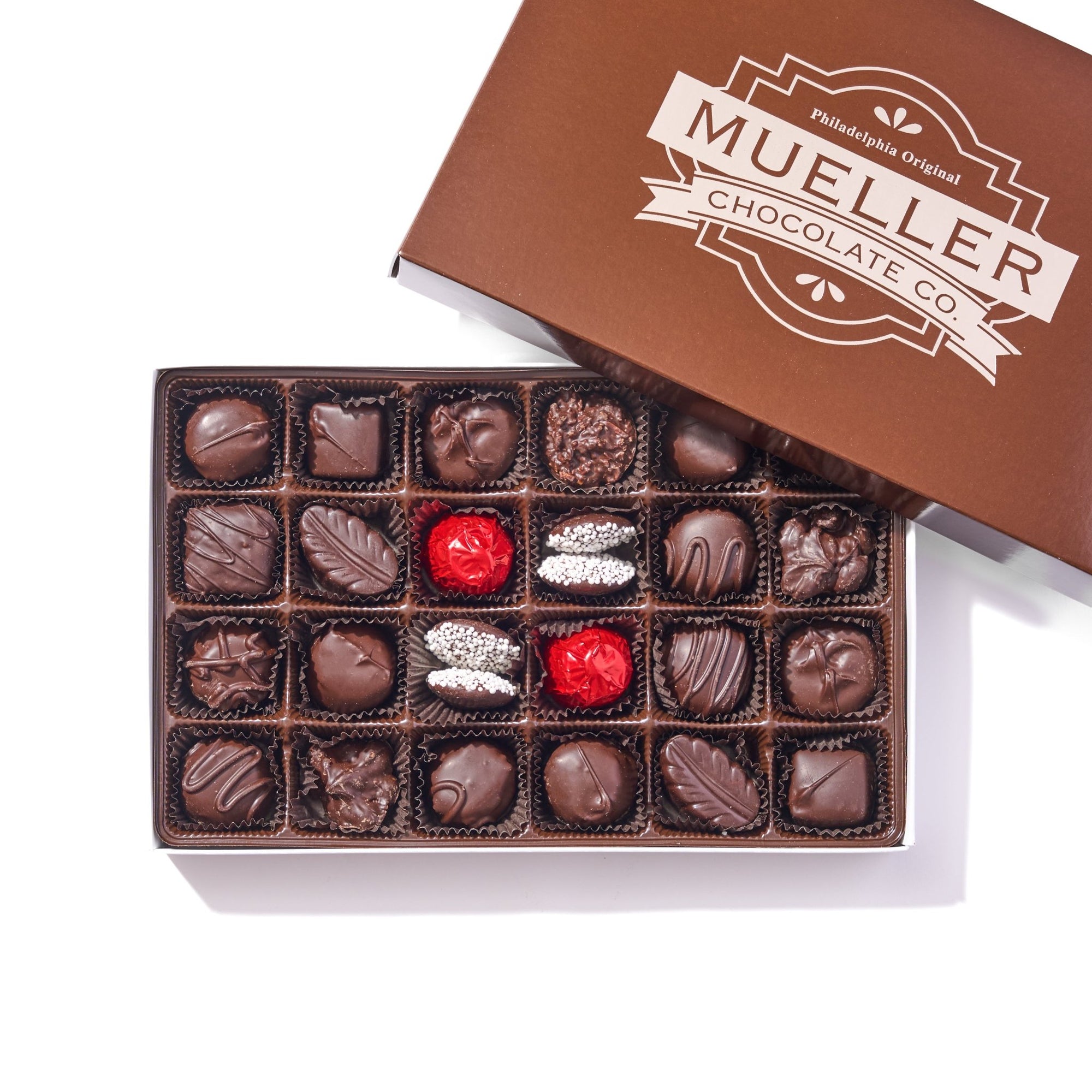 Dark Chocolate Assortment - Handmade Gift Box | Mueller Chocolate Co.