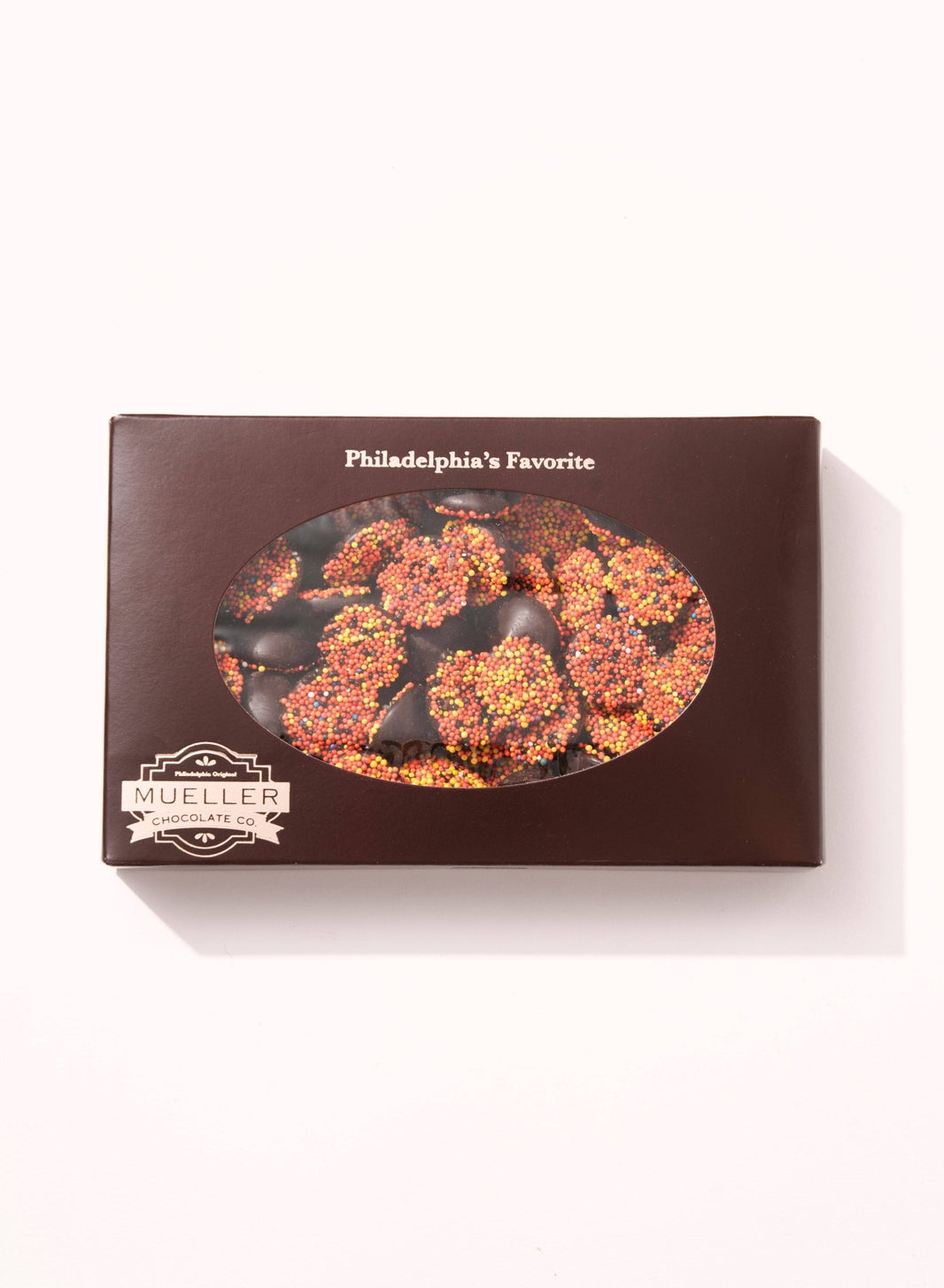 Dark Chocolate Fall Nonpareils - Handmade | Mueller Chocolate Co.