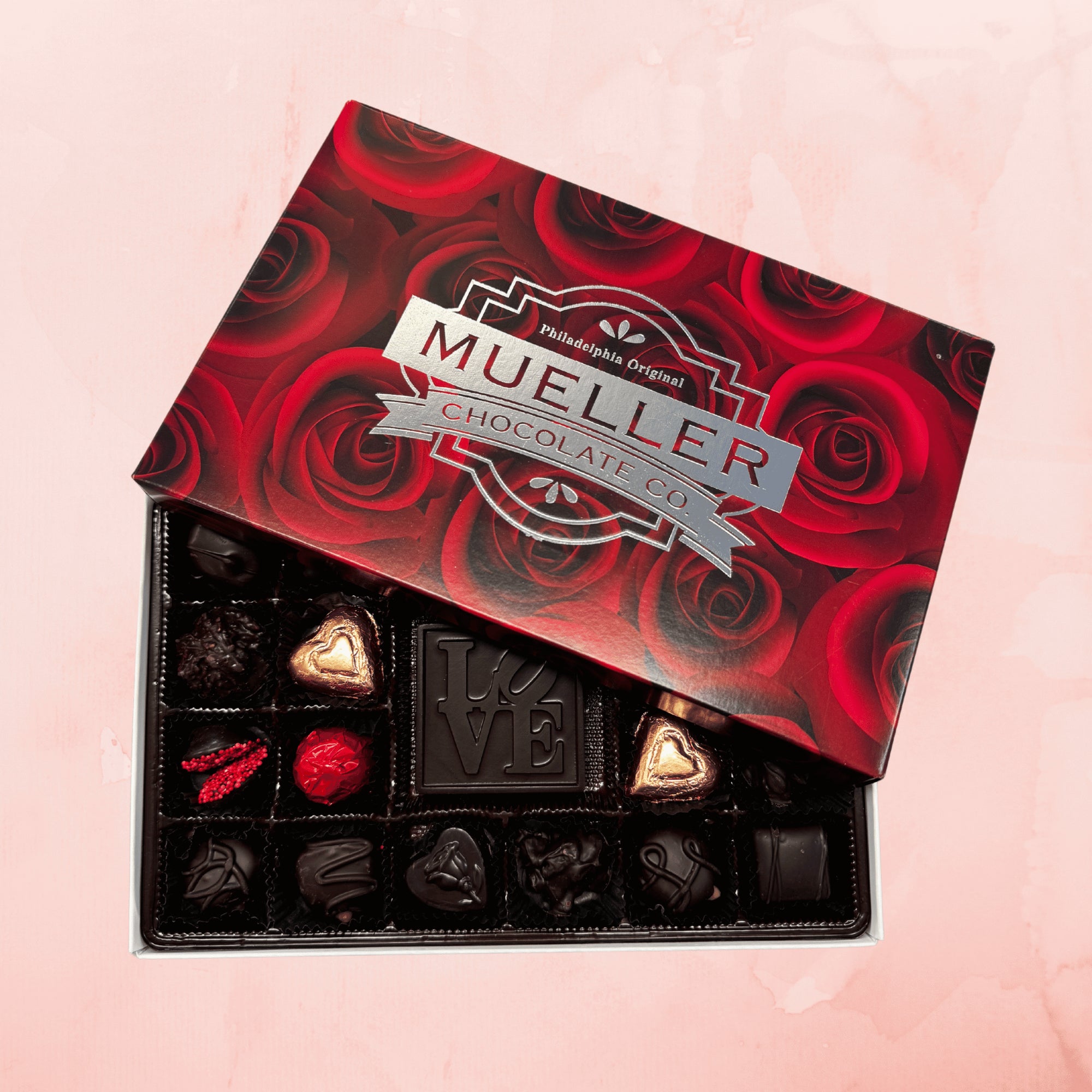Dark Chocolate Love Assortment - Handmade Gift Box | Mueller Chocolate Co.