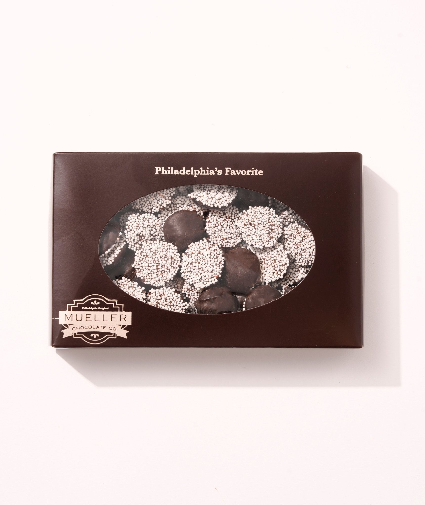 Dark Chocolate Nonpareils Gift Box - Handmade | Mueller Chocolate Co.