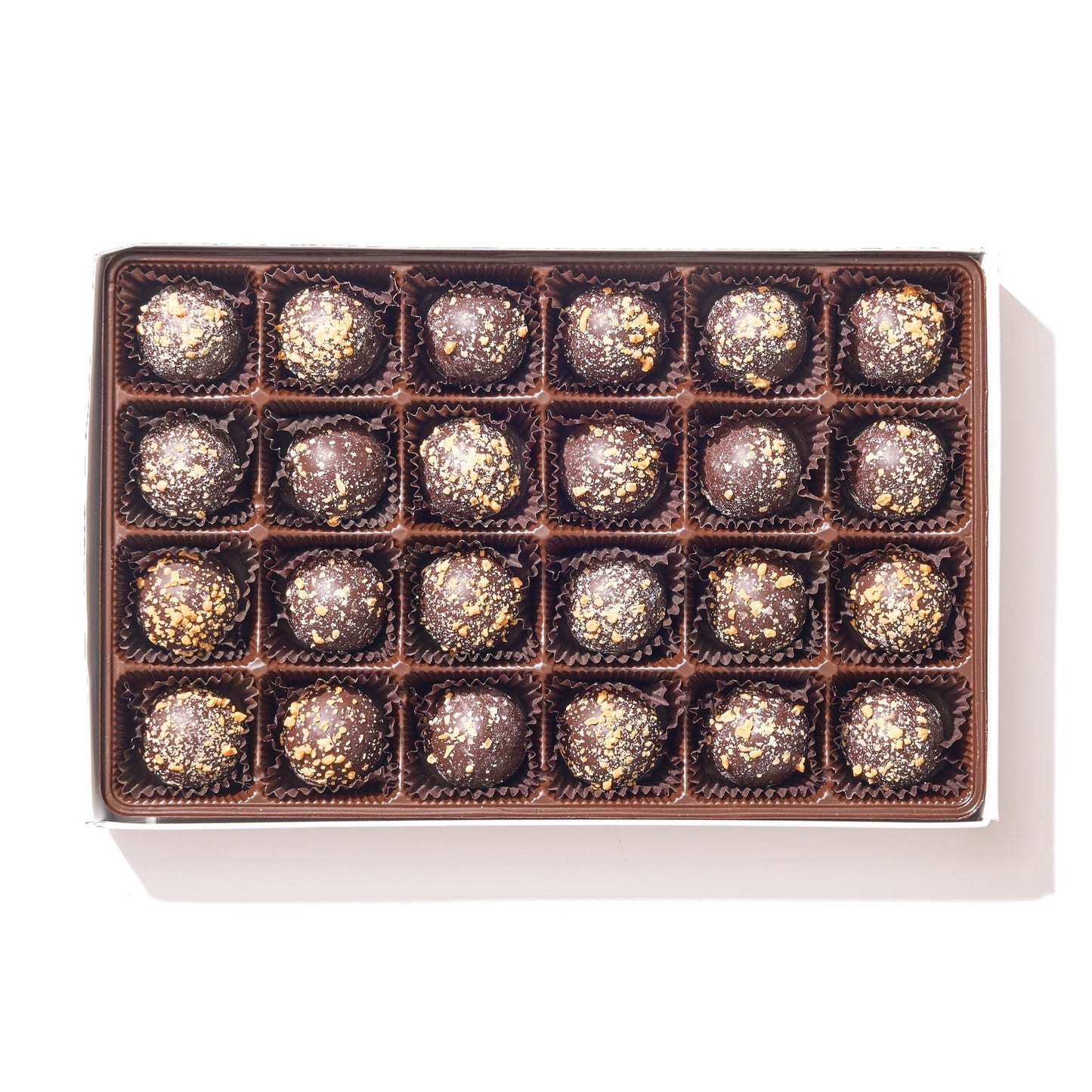 Dark Chocolate Orange Truffle Gift Box – 24 Piece - Handmade | Mueller Chocolate Co.