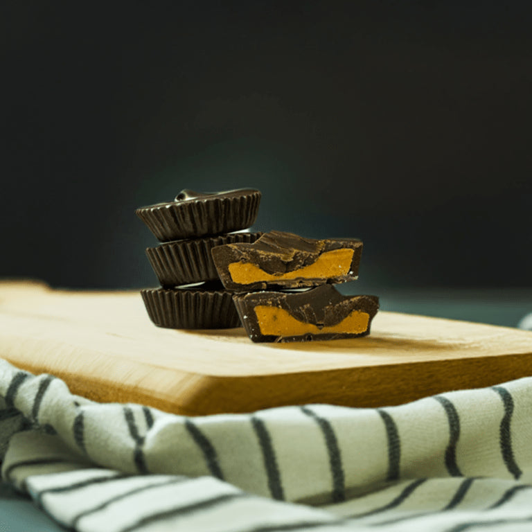 Dark Chocolate Peanut Butter Cups - Handmade Chocolate | Mueller Chocolate Co.
