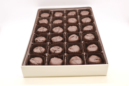Dark Vanilla Butter Creams Box - Handmade Chocolate | Mueller Chocolate Co.