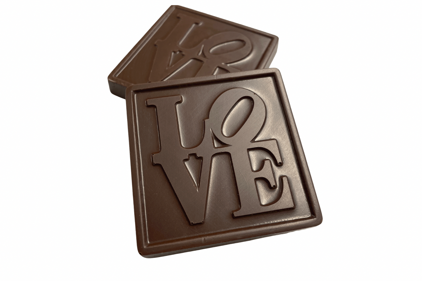 Dark Chocolate Philadelphia Love | Mueller Chocolate Co.